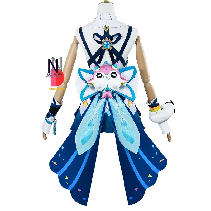 

CyGame Genshin Impact Mualani Cosplay Costume Dress Wig Role Play Carnival Party Suits with Accessories for Fans Events Hot Sale