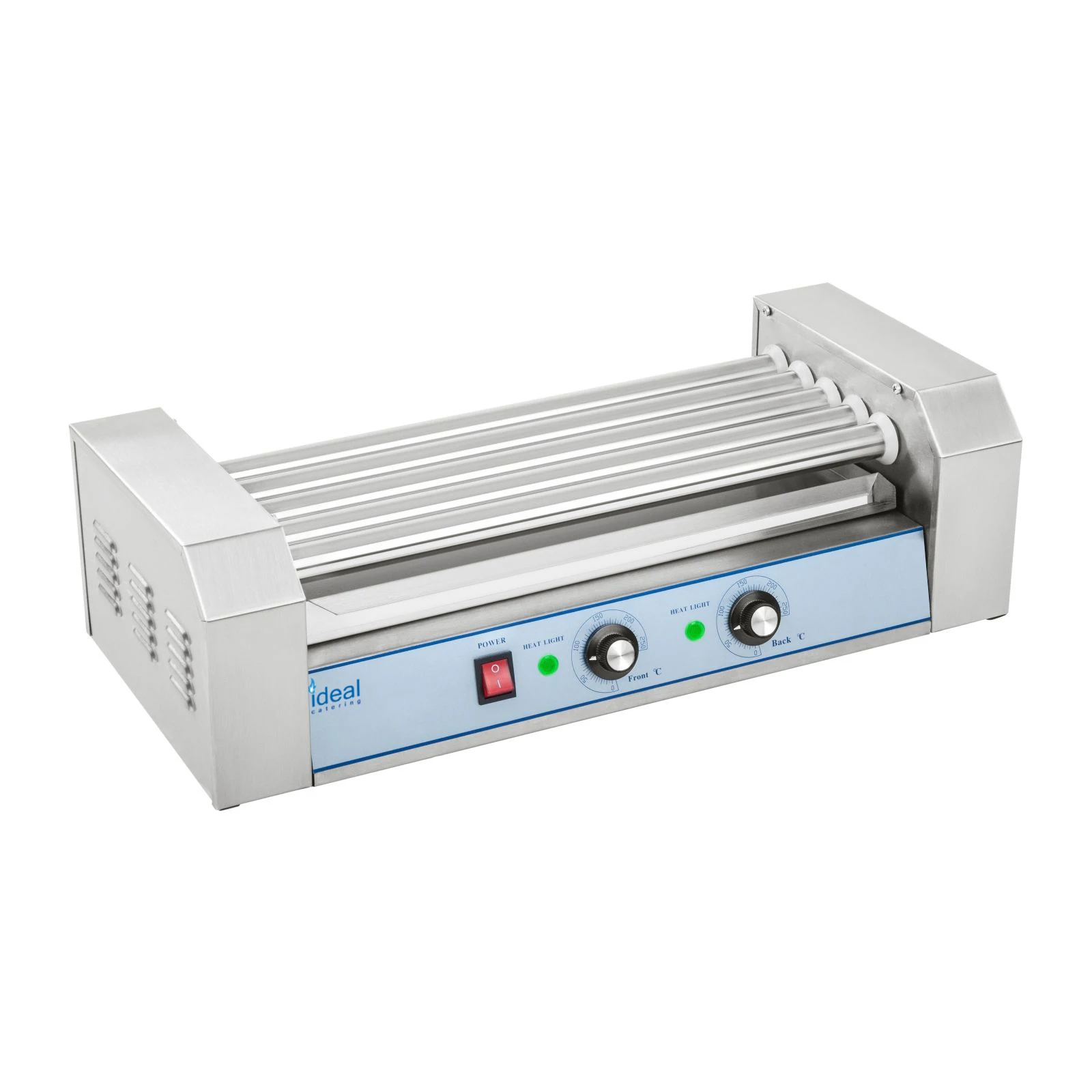 

Электрическая машина для хот-догов, 5/6/7 роликовый гриль, подогреватель булочек, торговый автомат для хот-догов для закусок, ресторанные принадлежности