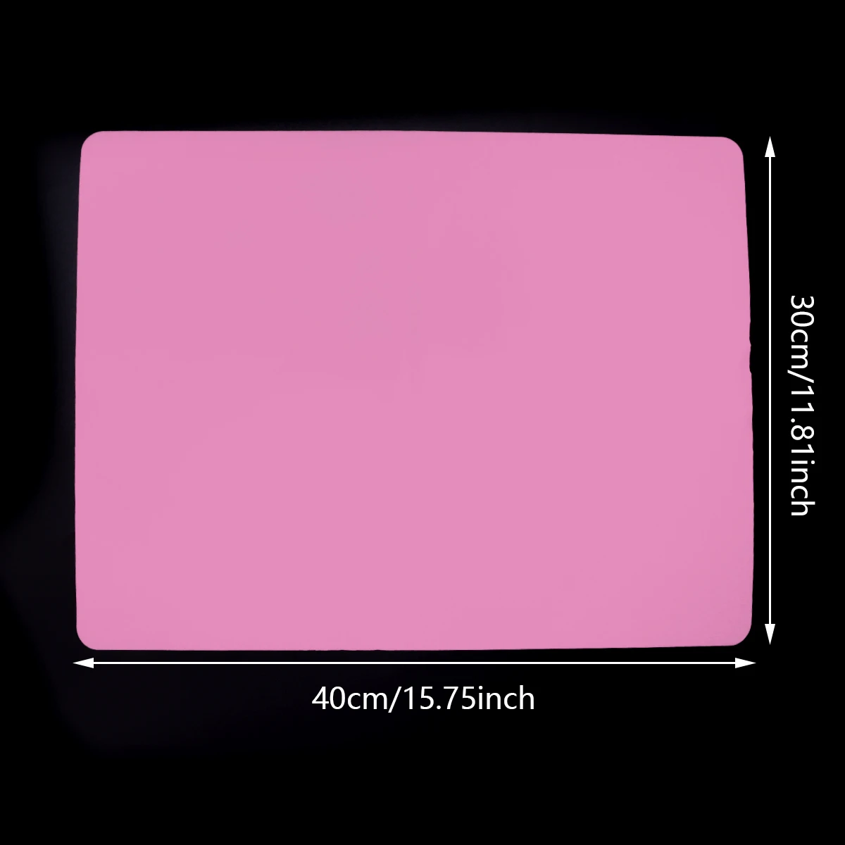 1Pc Pink Blue Silicone Table Mat Resin Molds Waterproof Placemat Table Mat for DIY Jewelry Making Supplies Countertop Protector