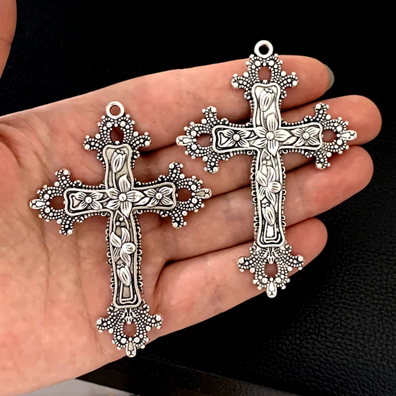 5-шт-серебряный-цвет-большой-крест-с-цветочными-подвесками-религия-вера-кулон-подходит-diy-изготовление-ювелирных-изделий-ручной-работы-поиск-принадлежностей
