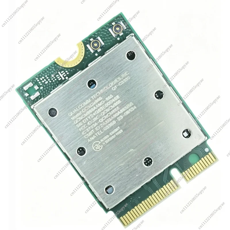 Wifi7 QCNCM865 Wireless Adapter 2.4Gbps Tri Band 2.4G 5G 6GHz Network Card for Win11 M2 Bluetooth