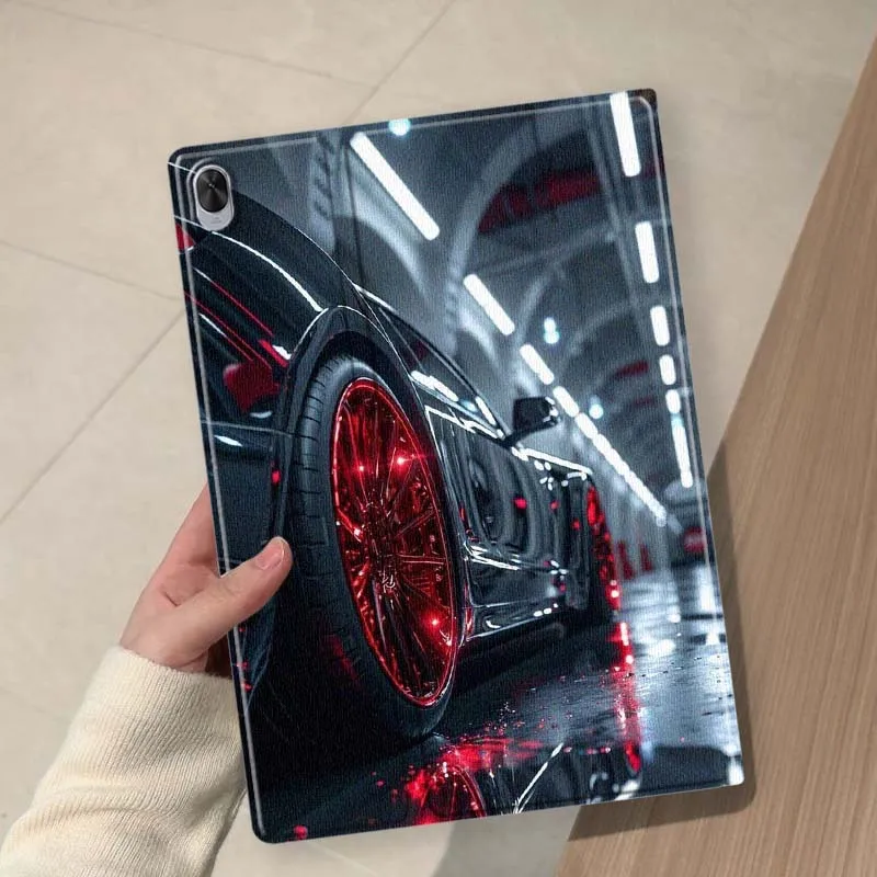 Shiny Black Sports Car Night Soft For Huawei MediaPad 11 M5 M6 ES Pro M5Lite Honor Pad V7 V8 X7 X8 X9 GT Pro Tab Tablet Case