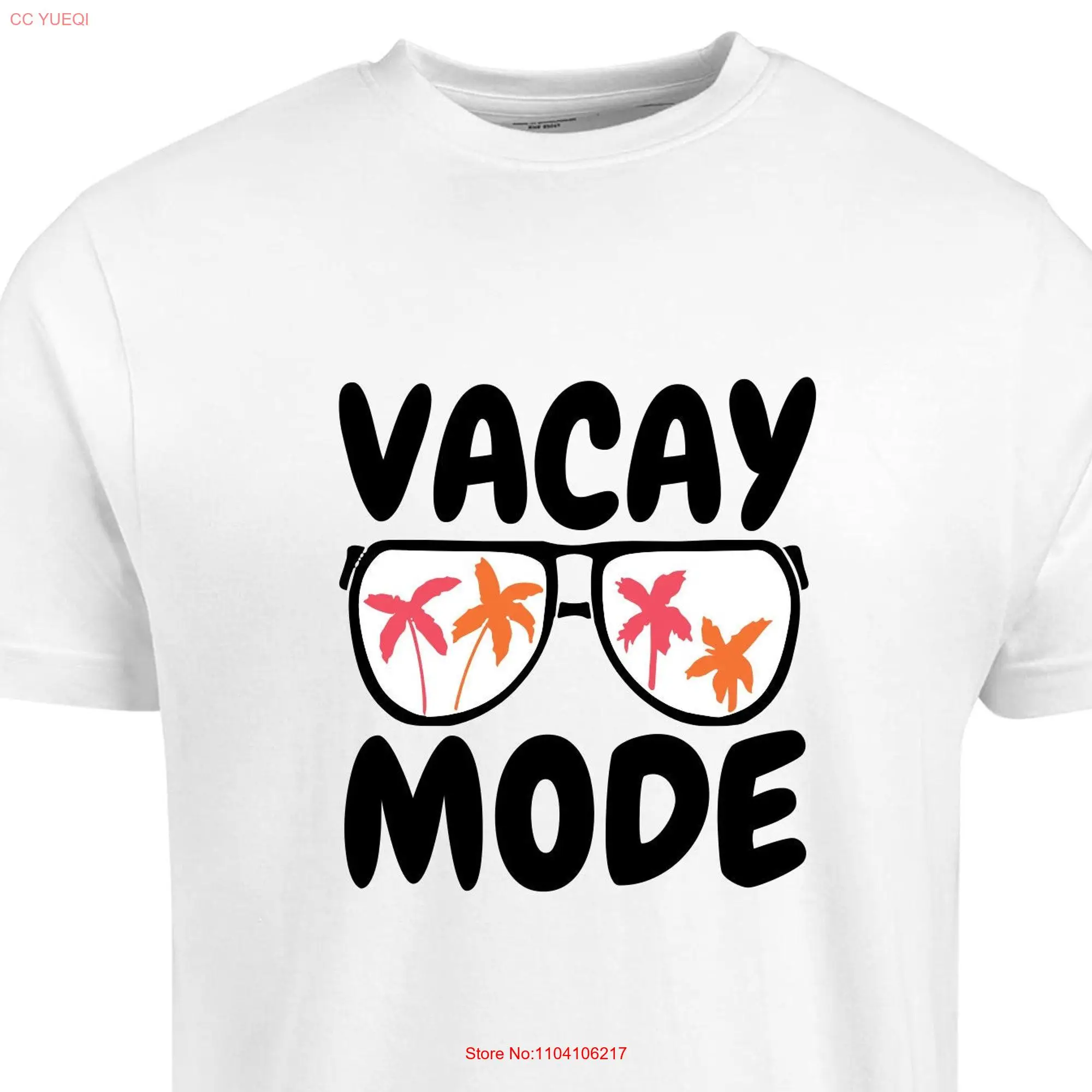 Vacay Mode T Shirt Vacation Camping Travel Adventure Road Trip Lover  long or short sleeves