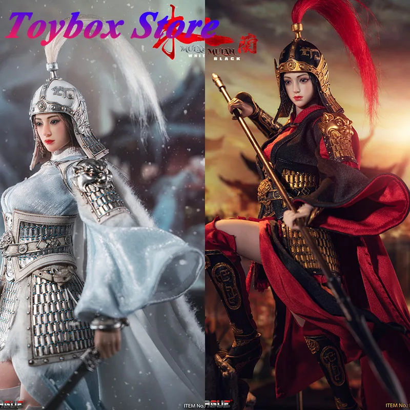 

TBLeague PL2023-204 Original 1/6 Mulan Chinese Ancient Female Hero Action Figure Red White Version Mini 12" Full Set Model Toys