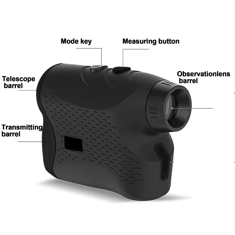 500M Handheld Laser Rangefinder Telescope Outdoor Distance Meter For Golf Hunting Sport Range Measuring Detection Tool