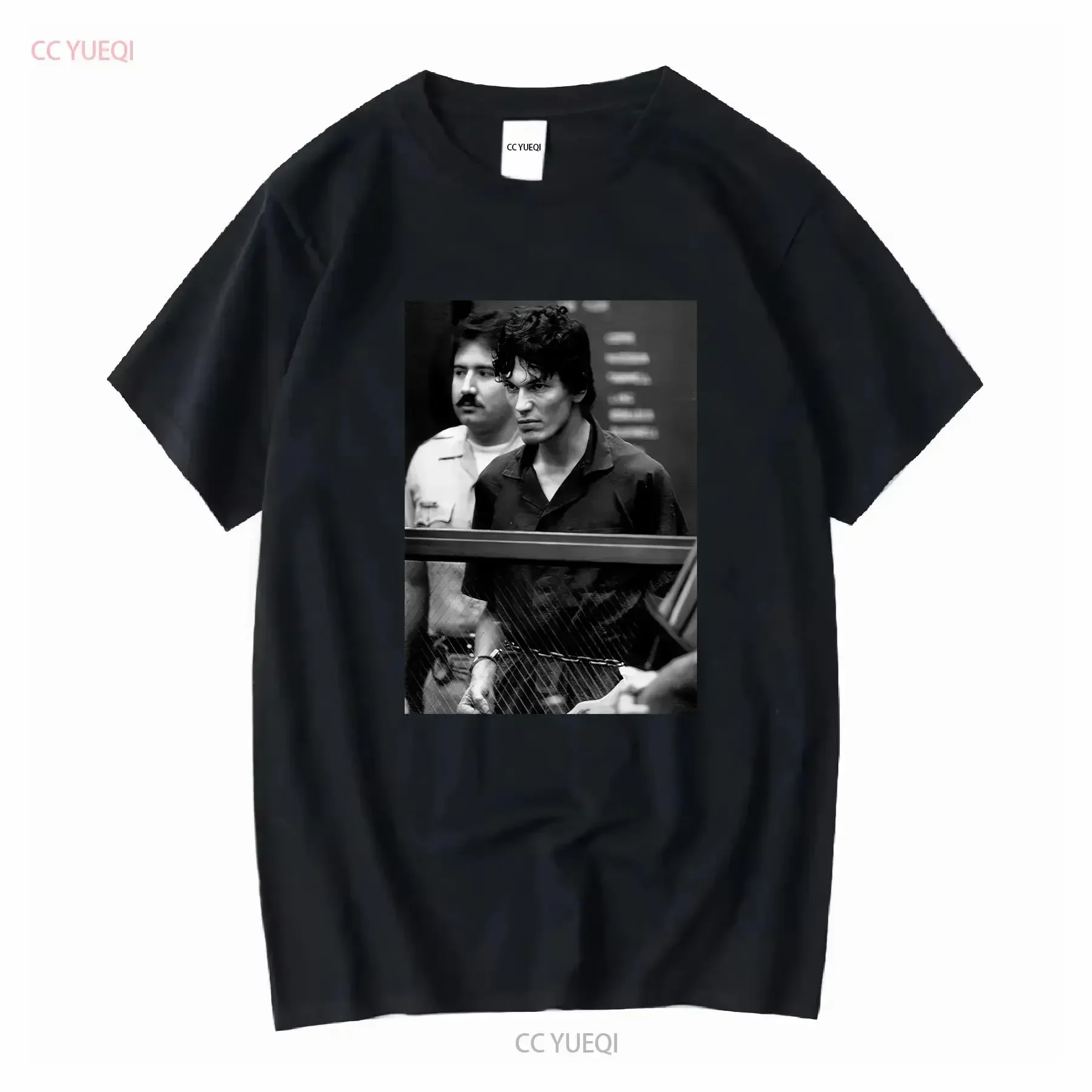 Customization Shirt Richard Ramirez CourT T Shirt MatsuMake Long Or Short Sleeves Vintage Washed Versatile Fashion Homme Breatha