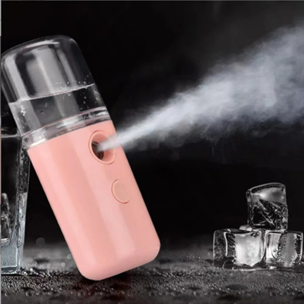 

Mini Portable Nano Beauty Instrument Face Steamer Sprayer Wireless Handheld Air Humidifier Indoor Outdoor Women