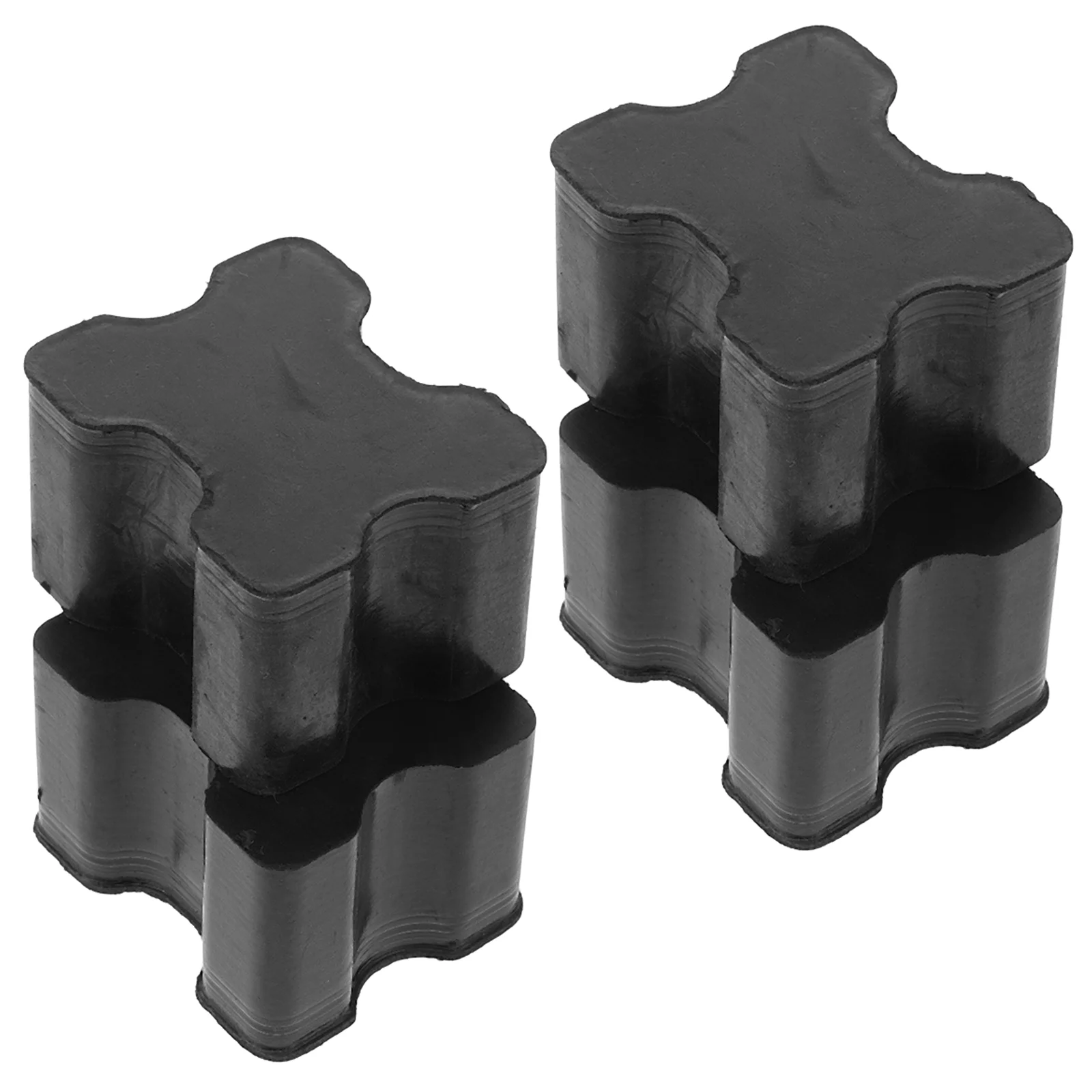 

4 Pcs Automotive Shock Absorber Car Coil Cushions Spring Spacers for Cars Booster Gasket Black