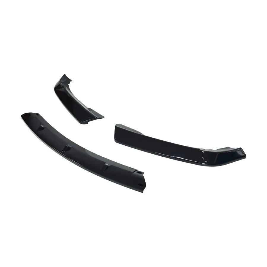 Front Bumper Lip Chin Splitter Decoration Car Styling Accessories Glossy Black For BMW 3 Series E46 Standard Bumper 1998-2005