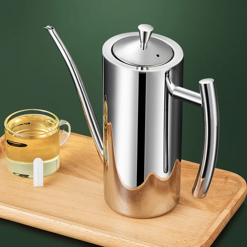 

Нержавеющая сталь уксус без капель пылезащитный контейнер для хранения масла большой емкости для хранения кухонные инструменты переносной 500 мл