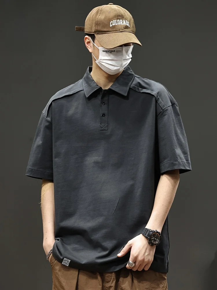 

Новая летняя мужская повседневная футболка 2025 года: модная, брендовая, хлопковая, свободного кроя, молодежная, популярная.