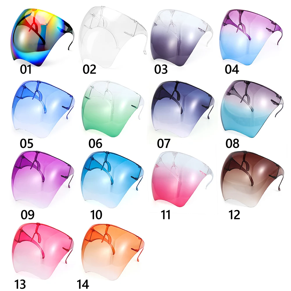 Oversized Full Face Cover UV 400 Safety Glasses Anti-Fog Goggles Visor Sunglasses