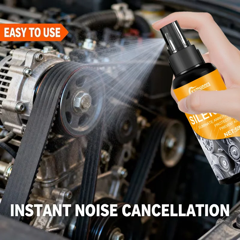 Engine Belt Maintenance Spray - Reduces Noise, Prevents Wear, Restores Flexibility, Resists Aging And Cracking, Suitable for Aut