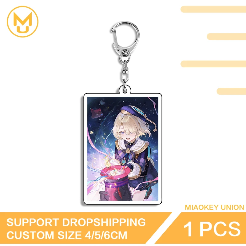 Furina Genshin Impact Key Chain Toys Hobbies Pocket Pussy Gamelover Hanging Ornament Pretty Unique Jewelry DIY Decoration