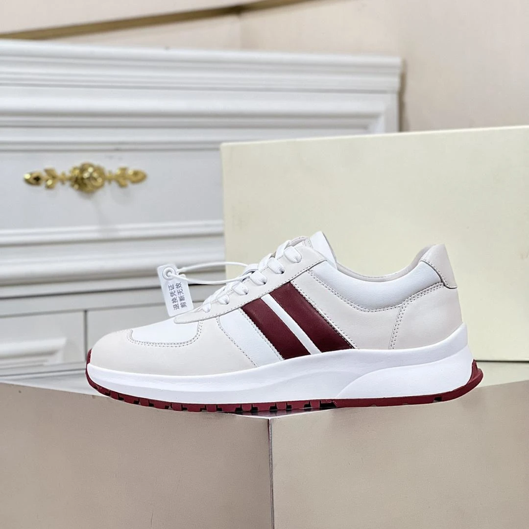 Nowe buty B biznesowe wygodne męskie buty męskie piłki męskie trampki oryginalne Top skórzany jakości sportowe męskie buty do biegania