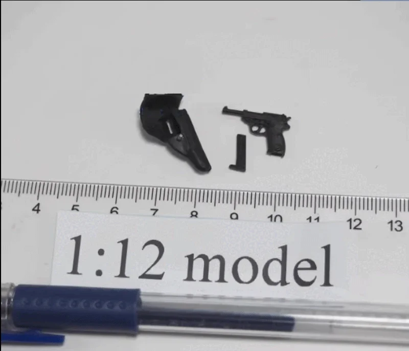 

DID XD80007 1/12 Scale Male Sodier Infantry Captain Thomas Pistol&Holster for6''