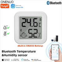 Newest Tuya Bluetooth Temperature Humidity Sensor LCD Thermometer Mini Smart Electric Hygrometer APP Remote Control Home