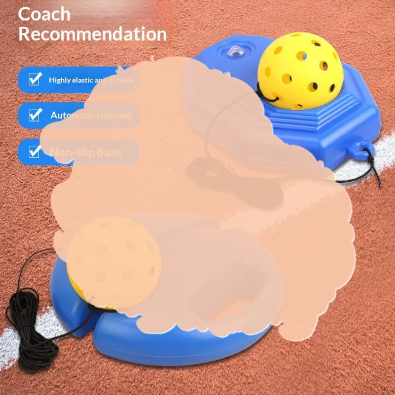 Pickleball Ball with String for Solo Play Perfect for Mastering Precision Shots and Ball Control