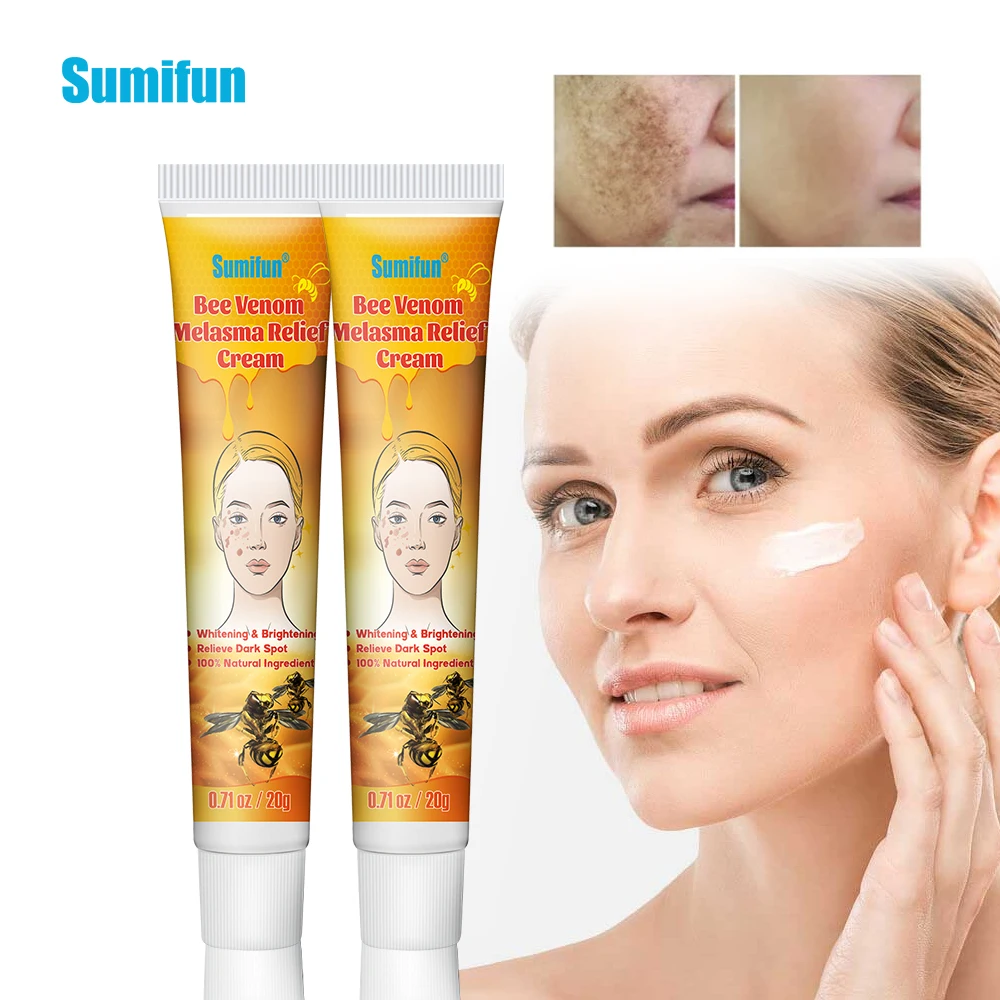 1/2/3/5/10Pc Sumifun Chloasma Removal Cream Eliminate Acne Age Spots Ointment Face Repair Skin Tone Brighten Health Care Plaster