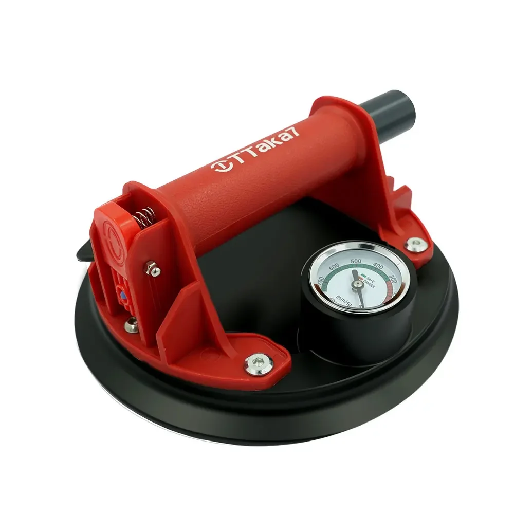 8 Inch 250KG Air Pump Vacuum Suction Cups Powerful Heavy-Duty Strong Hand Pump Sucker Lifted Magnets Handling Tools