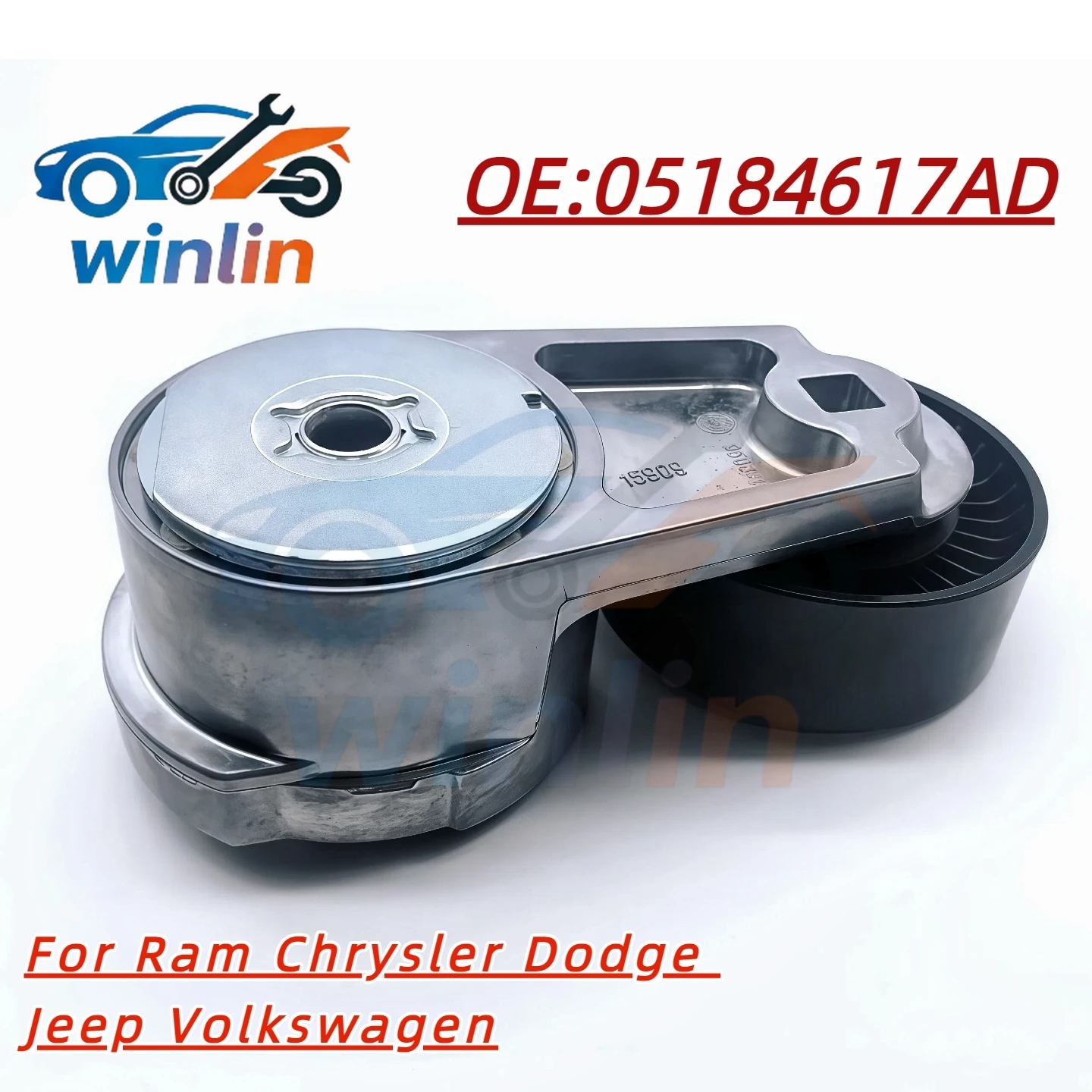 

Belt Tensioner Assembly 05184617AD 5184617AD 39282 49484 89632 for Chrysler Town & Country for Dodge Ram for Grand Cherokee