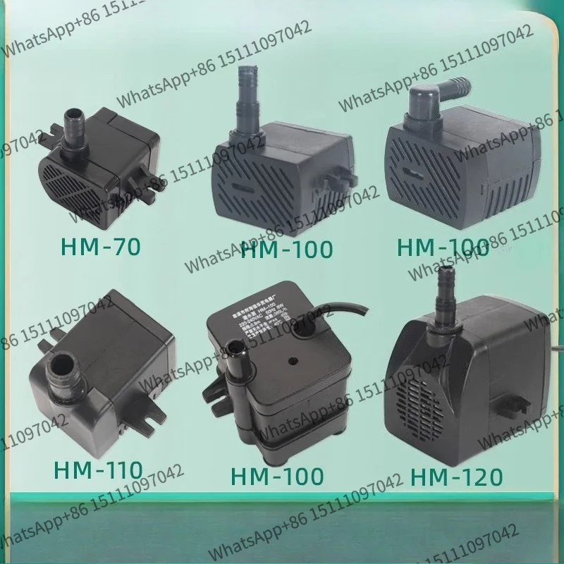new HM-100 Universal Air Conditioner Fan Accessories Submersible Pump Cooling Fan Cooling Fan Suction Pump Hm-110
