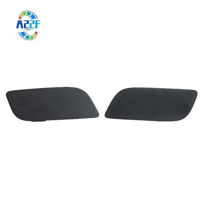 A22F-1Pair Front Headlight Bumper Washer Nozzle Cover For TT TTS 8J3 8J9 2007-2014 8J0807754B 8J0807753 Washer Spray Cap