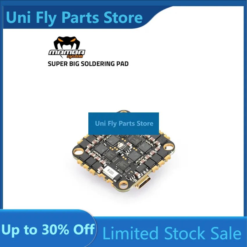 Mamba MK4 F740  Flight Control OSD/Barometer/BlacKbox 40A 6S 32bit ESC Dshot300/600 24-128K BLHeli_32 BL32 25.5mm For F