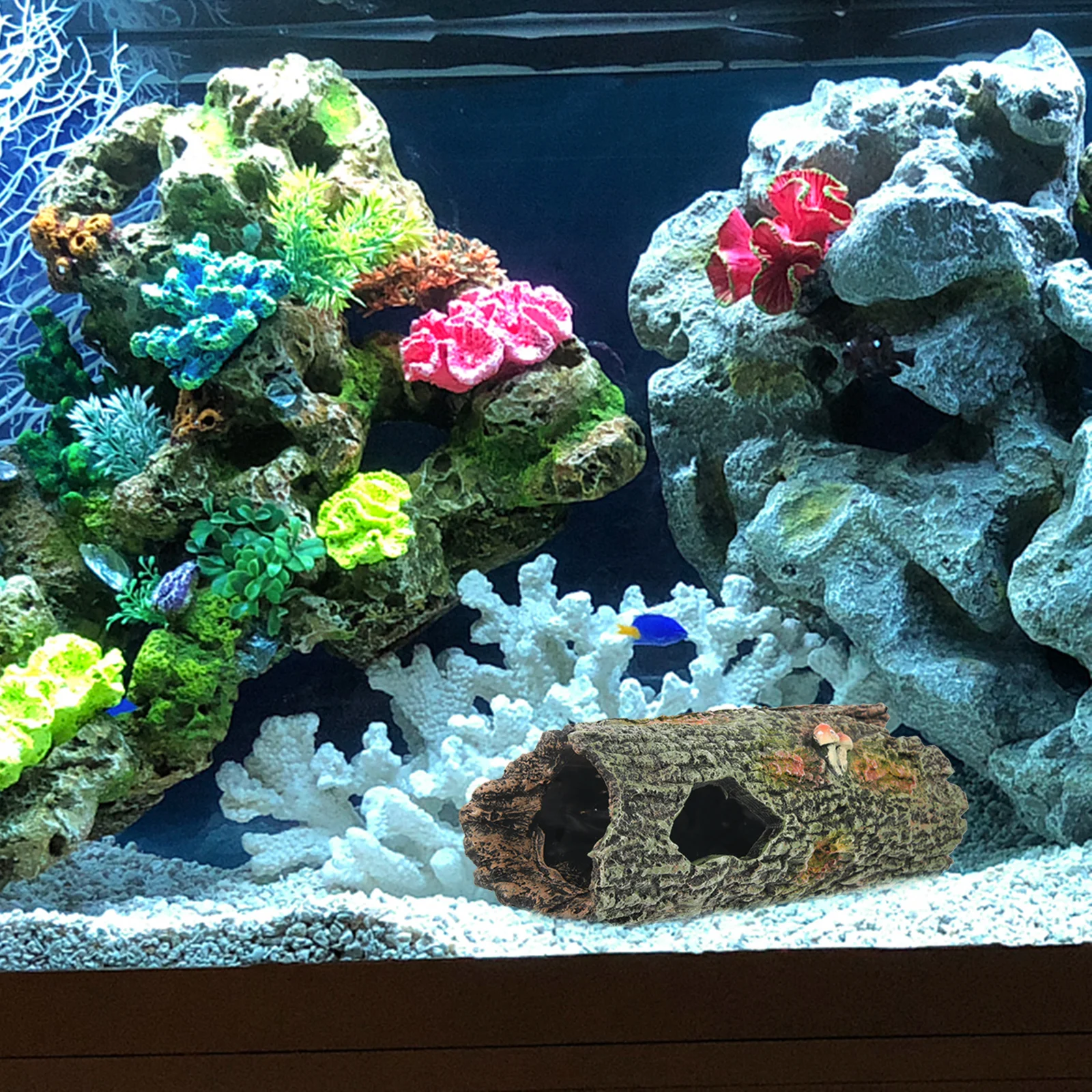 ของตกแต่งต้นไม้แห้งเรซิ่น ต้นไม้จม งานฝีมือตกแต่งตู้ปลา ของตกแต่งใต้น้ำ ภูมิทัศน์ตู้ปลา ของประดับตกแต่งสร้างสรรค์ ที่ซ่อนตัวสำหรับปลา