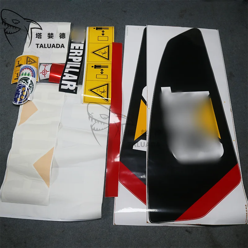 

For E320D Body Sticker E320D Exterior Decorative Sticker Excavator