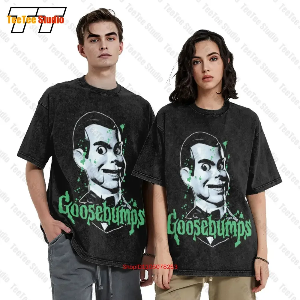 Goosebumps Slappy The Dummy 1993 Vintage Short Sleeve Tee T-Shirt 1B4E