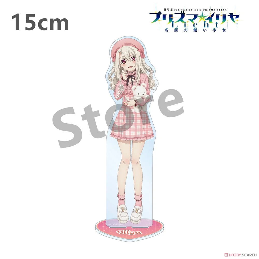 Fans Gifts Anime fate grand order Acrylic Stand Chloe Black kawaii style Desktop Ornament present Serie 15cm