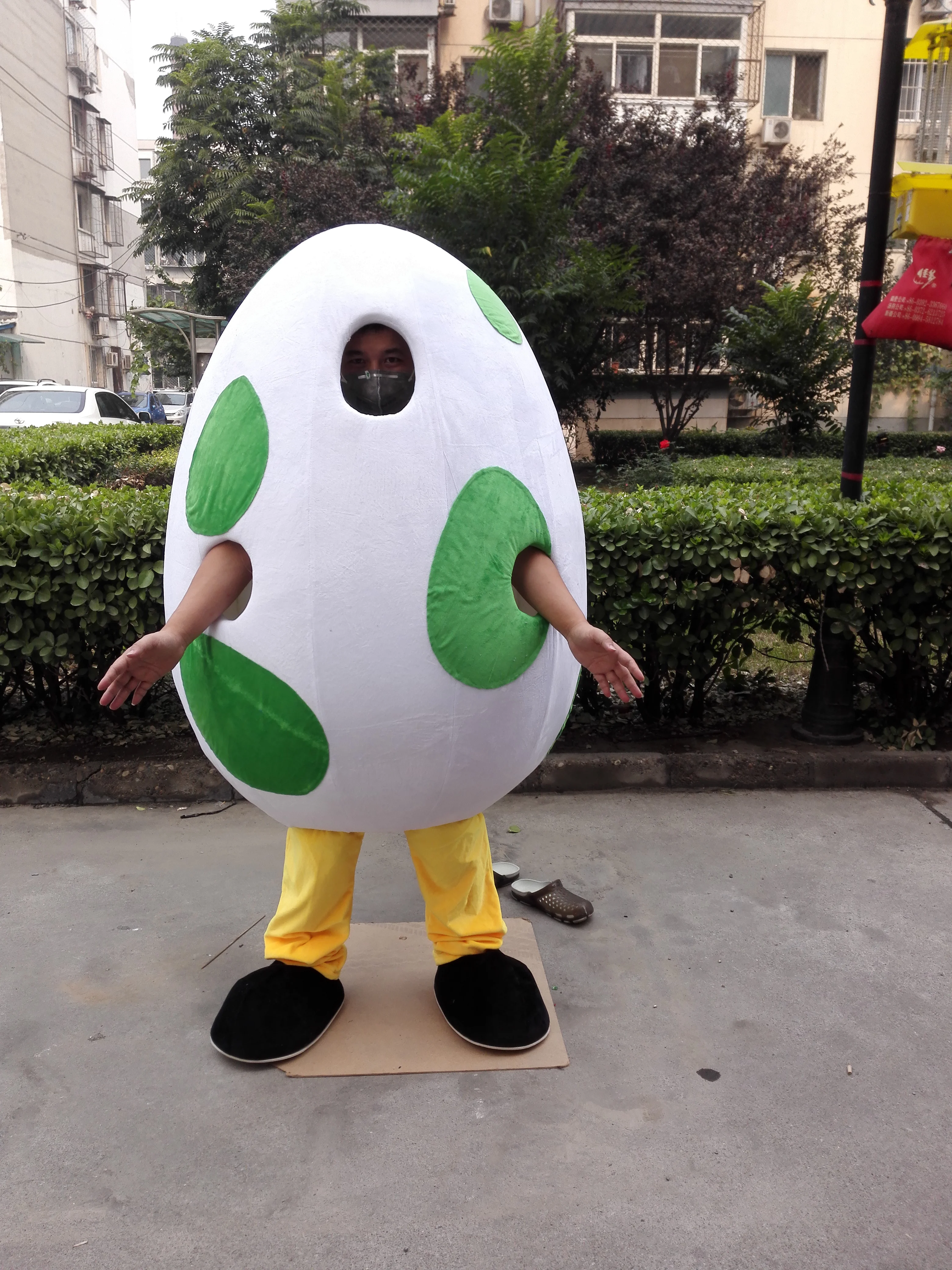 Easter egg mascot costume custom fancy costume anime cosplay kit mascotte theme fancy dress carnival costume41409