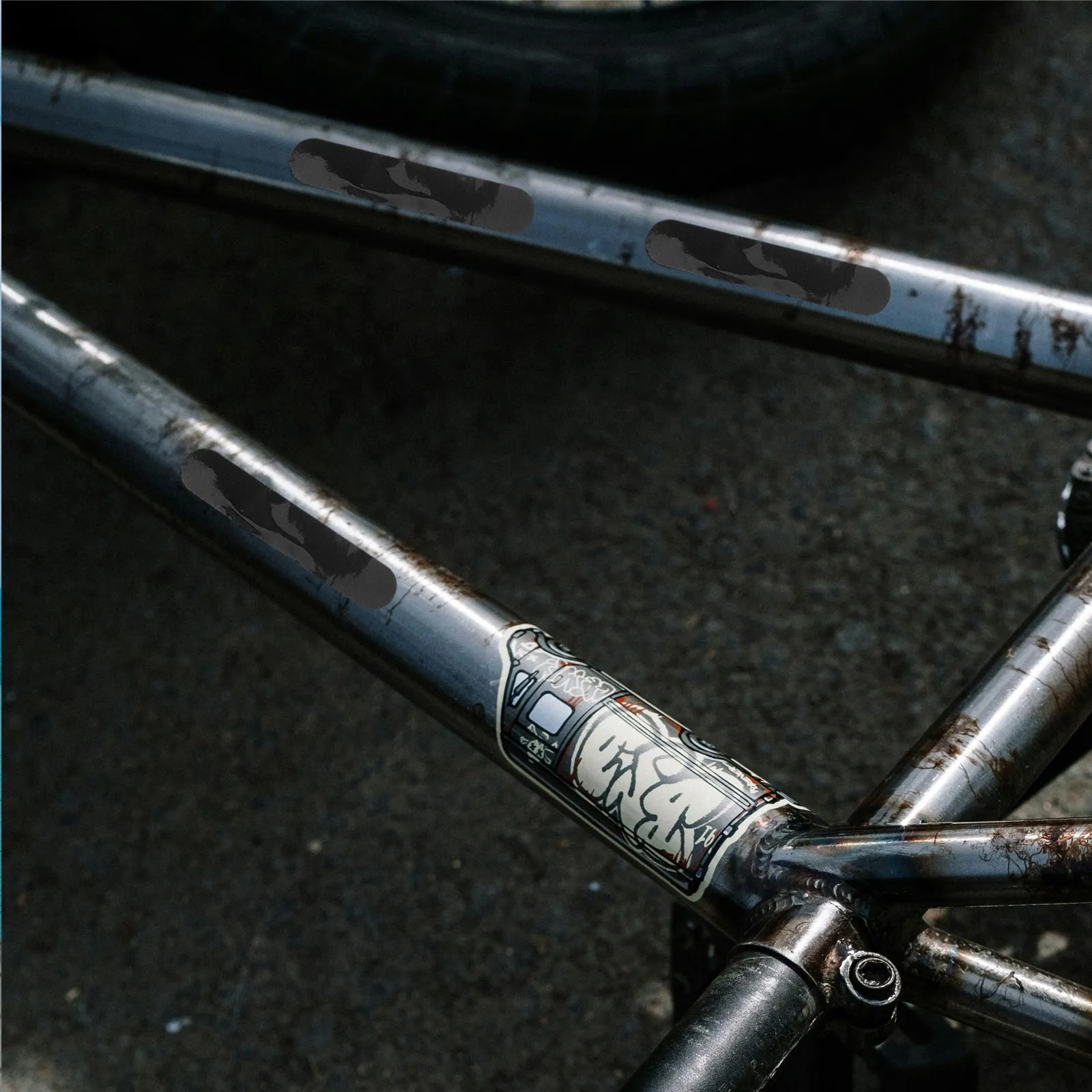 

3Pcs Bicycle Frame Protector Tape Chainstay Fork Guard for Road Bike Anti Scratch Protective Film Easy Install