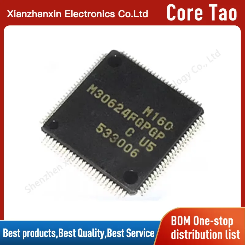 1PCS/LOT M30624FGPGP M30624 QFP100 16-bit microcontroller chip