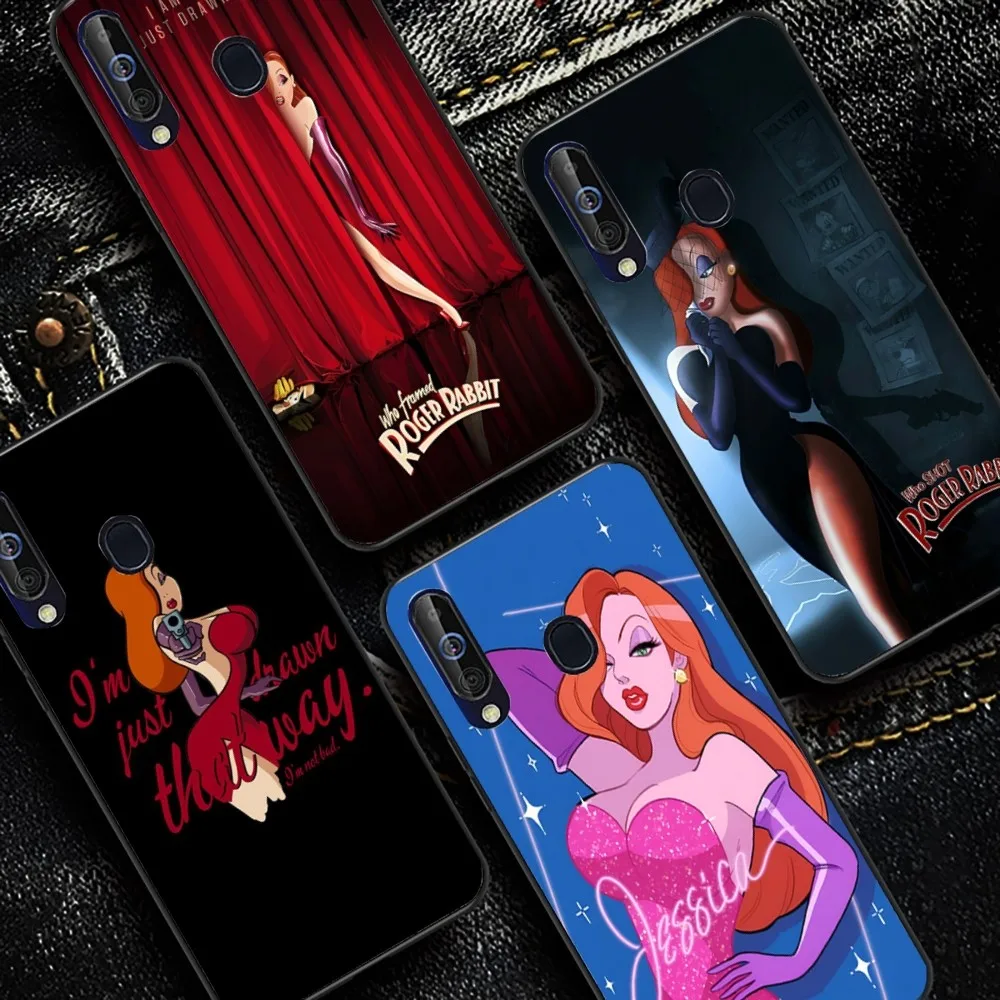 J-Jessica R-Rabbit Sexy Phone Case For Samsung A 10 11 12 13 20 21 22 30 31 32 40 51 52 53 70 71 72 73 91 13 Shell