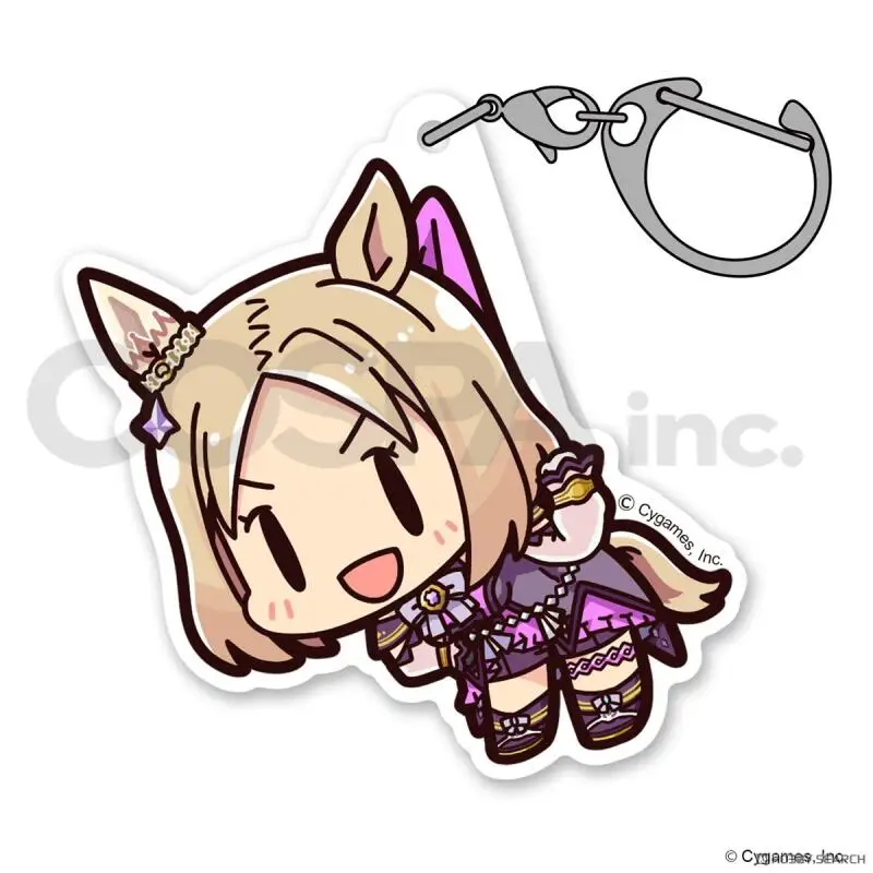 Acrylic Key Chain for Umamusume: Pretty Derby Symboli Rudolf Taiki Shuttle Oguri Cap Mr. C.b. Chibi Version Backpack Pendant