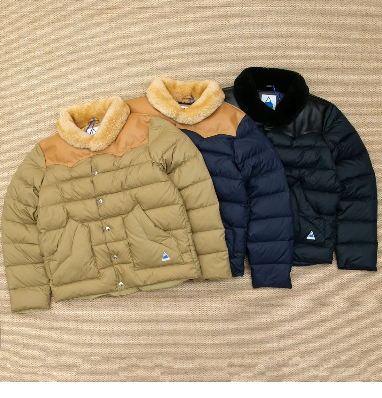 

Пуховик в стиле ретро с узором личи из телячьей кожи ягненка из натуральных волос