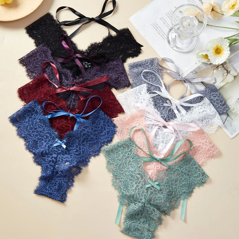 

Женское нижнее белье, сексуальные шорты на талии, трусики, легкие трусы с прозрачной кружевной отделкой и гребешком