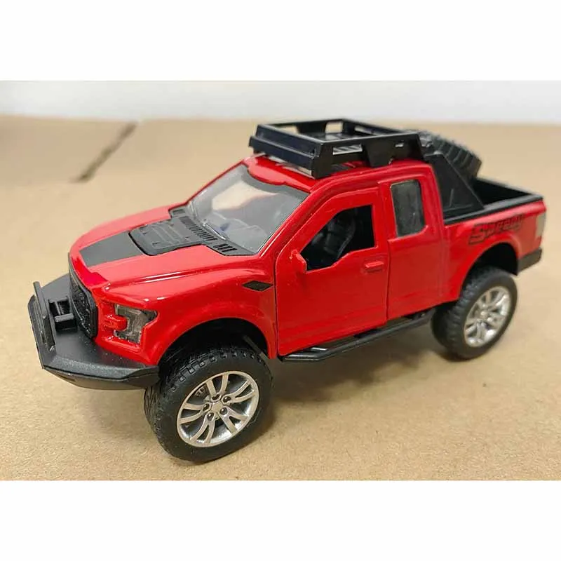 1:32 camionnette américaine alliage voiture jouet Simulation Cool voiture enfants moulé sous pression tirer voiture peut ouvrir la porte inertie voiture jouets