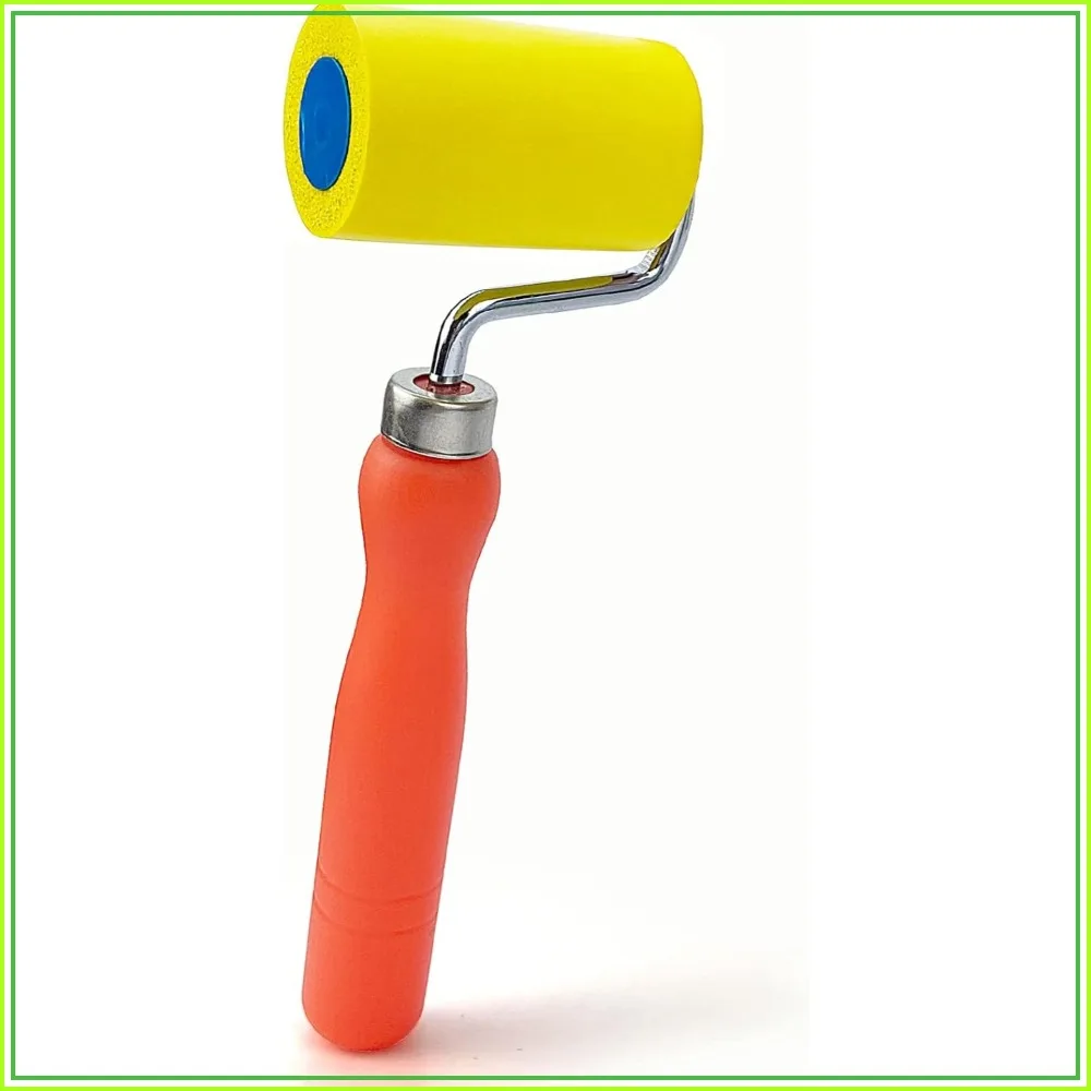 Soft Sponge Seam Roller for Car Wraps, Vinyl, Wallpaper, Film Tinting - Lightweight Handle, 1 Pack