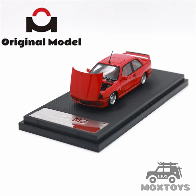 

Оригинальная модель OM 1:64 E30 Red Limited999, литая под давлением модель автомобиля