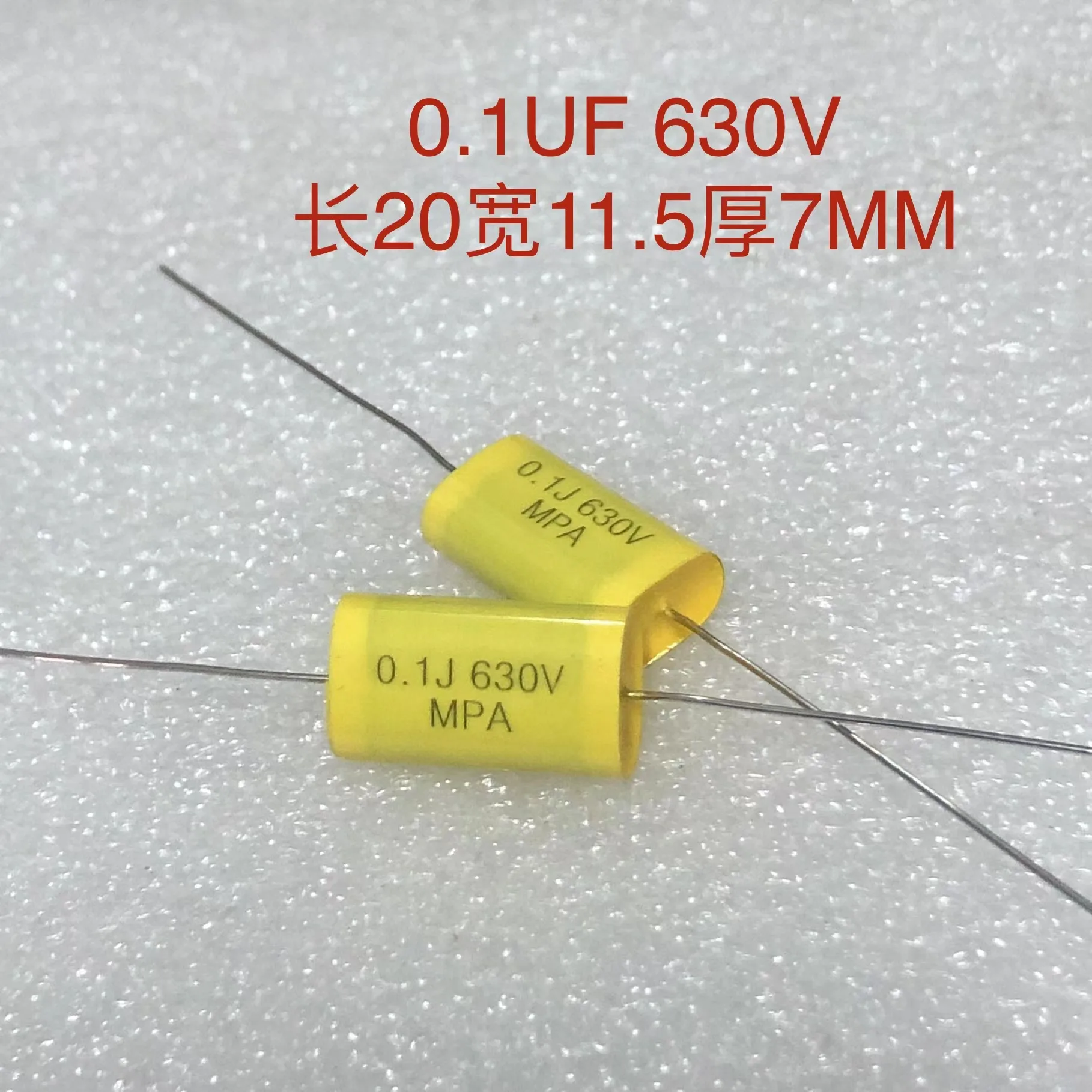 New machine to produce 0.1 MPA department UF630V / 5 UF400V / 6.8 UF400V / 30 uf100v dividing capacitance