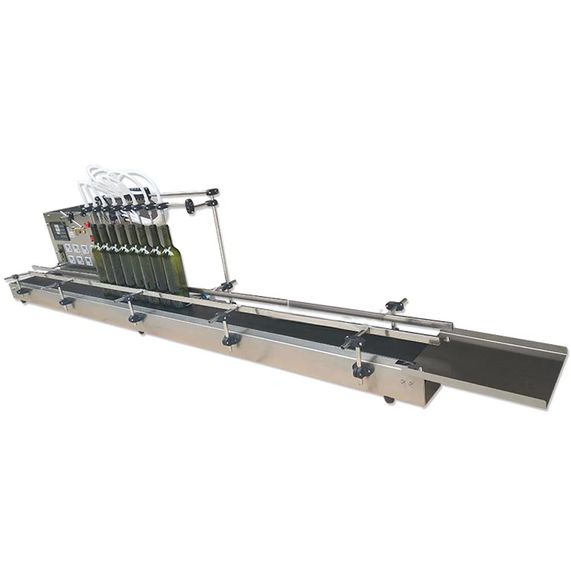 8-head Automatic Liquid Fill Machine Water Beverage Oral Liquid Milk Filling Machine Mineral Water Filling Machine 110/220V