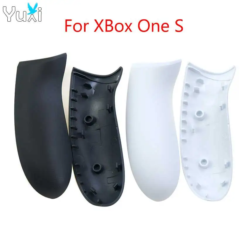 YuXi Left Right Side Cover For Xbox One S Slim Controller Replacement Rear Handle Grips Shell Back Panel Repair Part