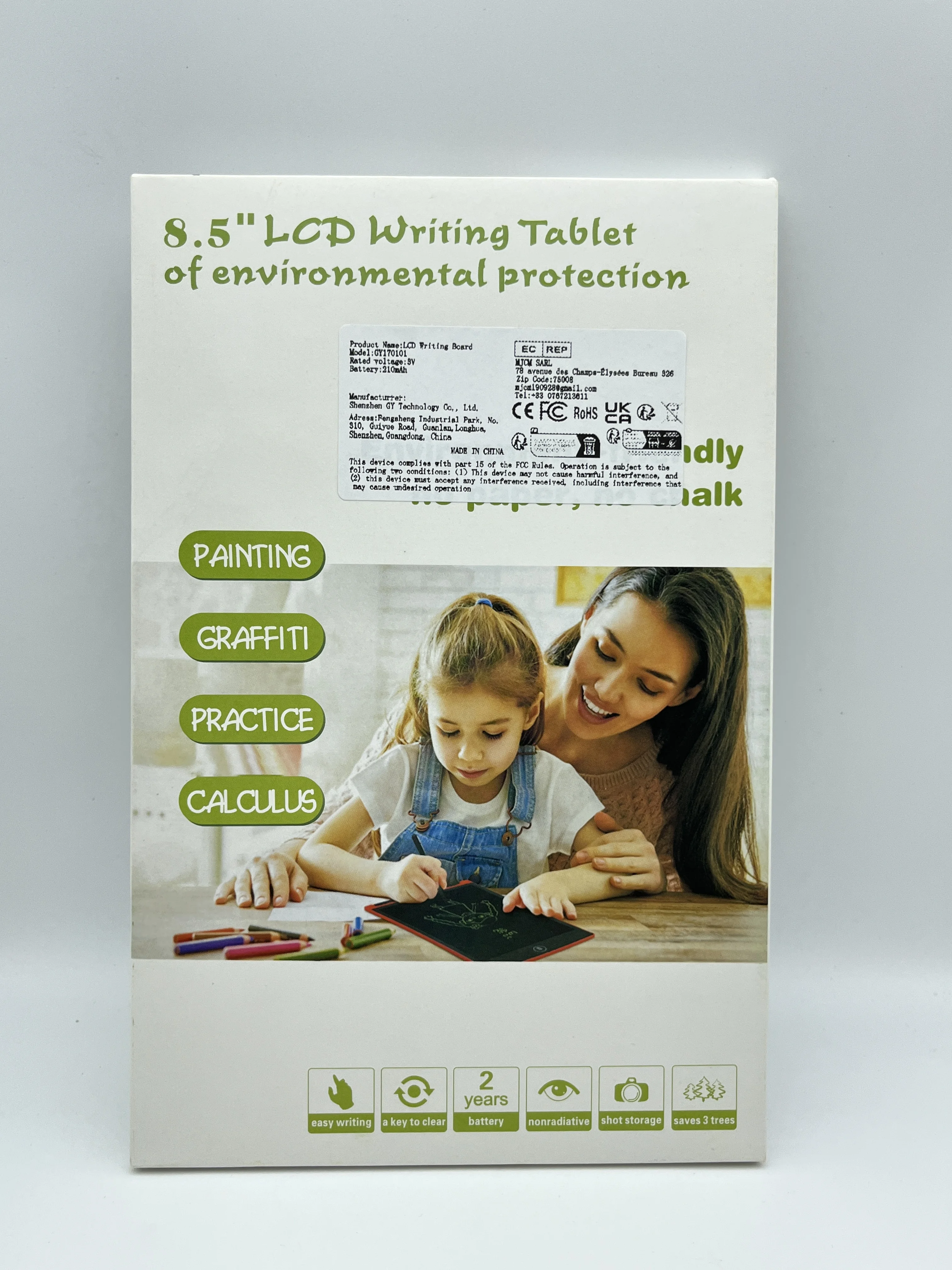 

8.5 Inch LCD Writing Tablet Digital Drawing Tablet Handwriting Pads Portable Electronic Tablet Board ultra-thin Board
