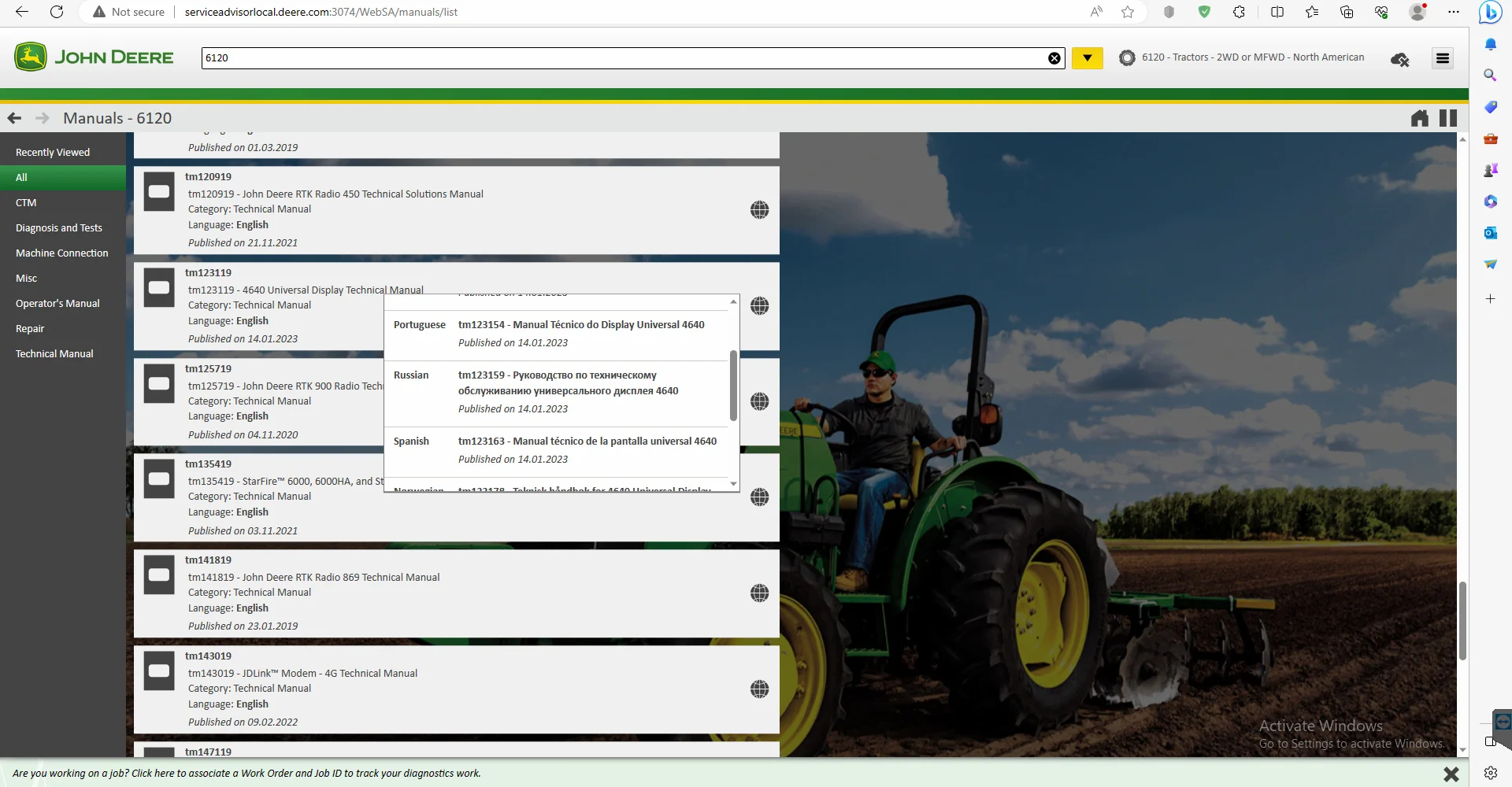 AutoDVD2 JD Service 5.4 AG [6.2025] Agricultural Machines Full Set Offline+Mulit PCs+HDD