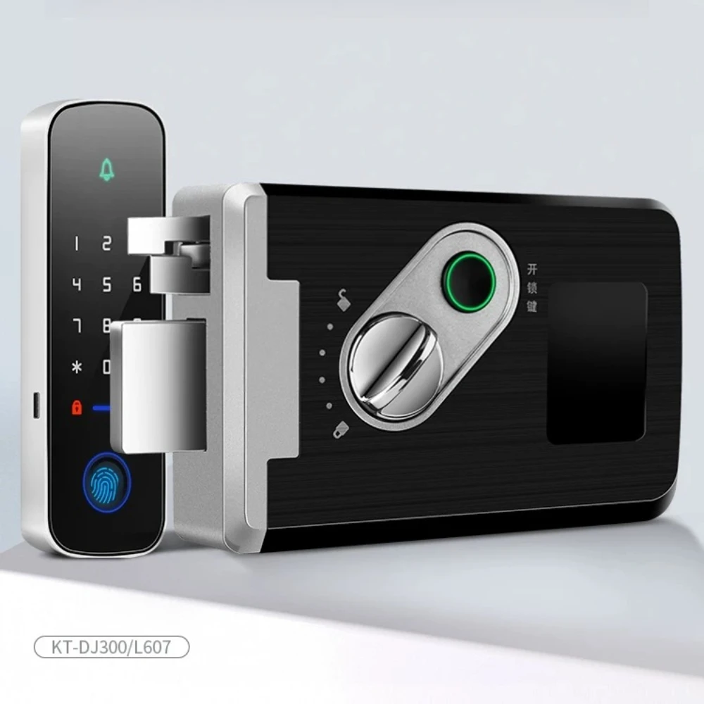 KOB Wireless Access Control Lock Electronic Control Lock Set Card Swipe Fingerprint Wireless Access Control Plug in Lock