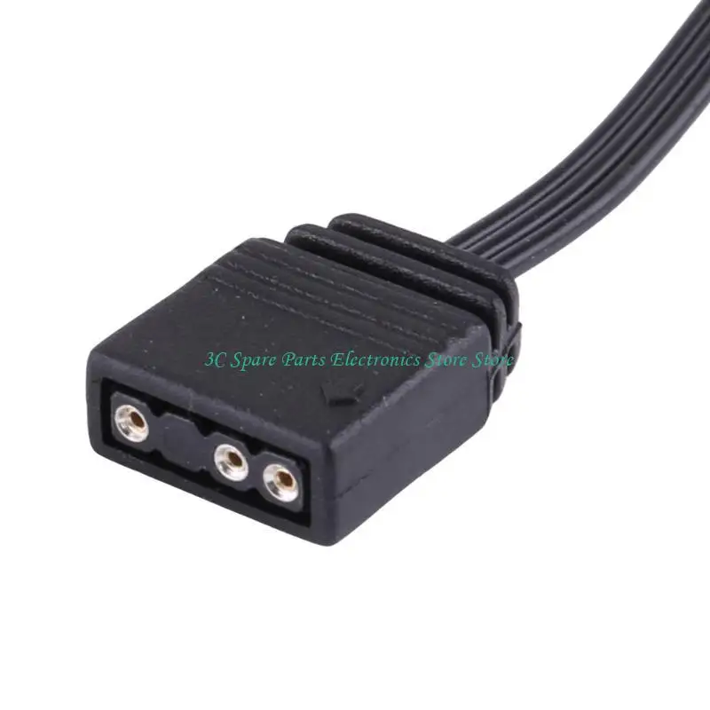 SZ Durable Adapter Cable for Corsairs QL LL120 ICUE RGB to ARGB Easy Installation