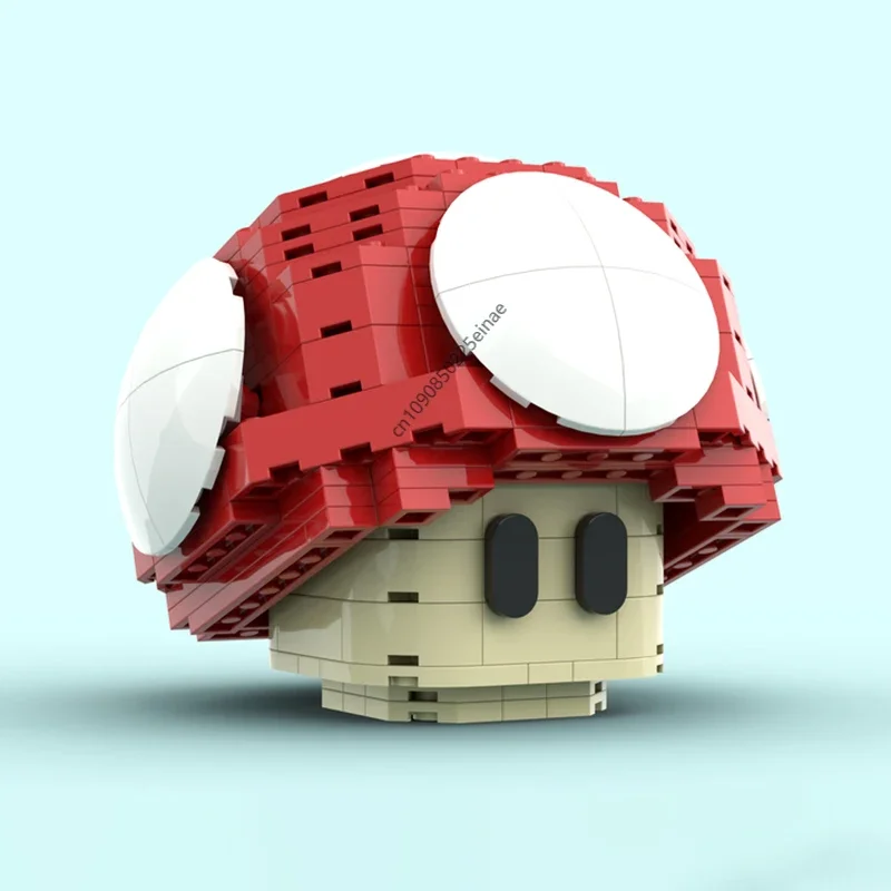

274pcs Marios Power Up Mushroom Moc Building Blocks Cartoon Assembled Block Model Children Toys Gifts